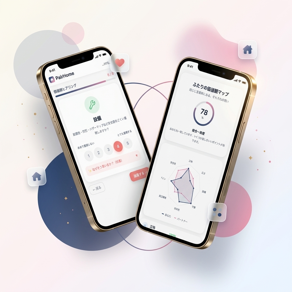PairHome - 住まいの価値観マッチングアプリ